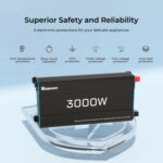 CORE 12V 3000W Inverter a Onda Sinusoidale Pura con Switch di Trasferimento – 230VAC 50Hz - immagine 8